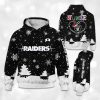 Raiders x Nurse Christmas Football Hoodie 2