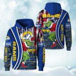 Rams The Grnch Christmas Football Hoodie