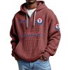 Rangers EST 1961 Waffle Quarter Zip Hoodie 7 Rangers EST 1961 Waffle Quarter Zip Hoodie (5)