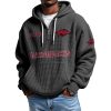 Razorbacks EST 1994 Quarter Zip Waffle Hoodie 1