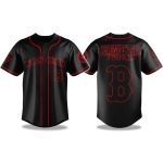 Red Sox Stranger Things 2025 Baseball Jersey