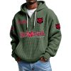 Red Wolves Arkansas State EST 1911 Quarter Zip Waffle Hoodie 8 Red Wolves Arkansas State EST 1911 Quarter Zip Waffle Hoodie 4