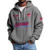 SMU Mustangs EST 1915 Quarter Zip Waffle Hoodie 8 SMU Mustangs EST 1915 Quarter Zip Waffle Hoodie 4