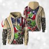 Saints The Grnch Christmas Football Hoodie 3 Saints The Grnch Christmas Football Hoodie 2