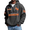 Sam Houston Bearkats EST 1912 Quarter Zip Waffle Hoodie 10 Sam Houston Bearkats EST 1912 Quarter Zip Waffle Hoodie 1