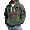 South Carolina Gamecocks EST 1892 Quarter Zip Waffle Hoodie 6 South Carolina Gamecocks EST 1892 Quarter Zip Waffle Hoodie 2