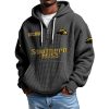 Southern Miss EST 1912 Quarter Zip Waffle Hoodie 1