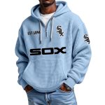 Sox EST 1894 Waffle Quarter Zip Hoodie