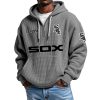 Sox EST 1894 Waffle Quarter Zip Hoodie 9 Sox EST 1894 Waffle Quarter Zip Hoodie 5