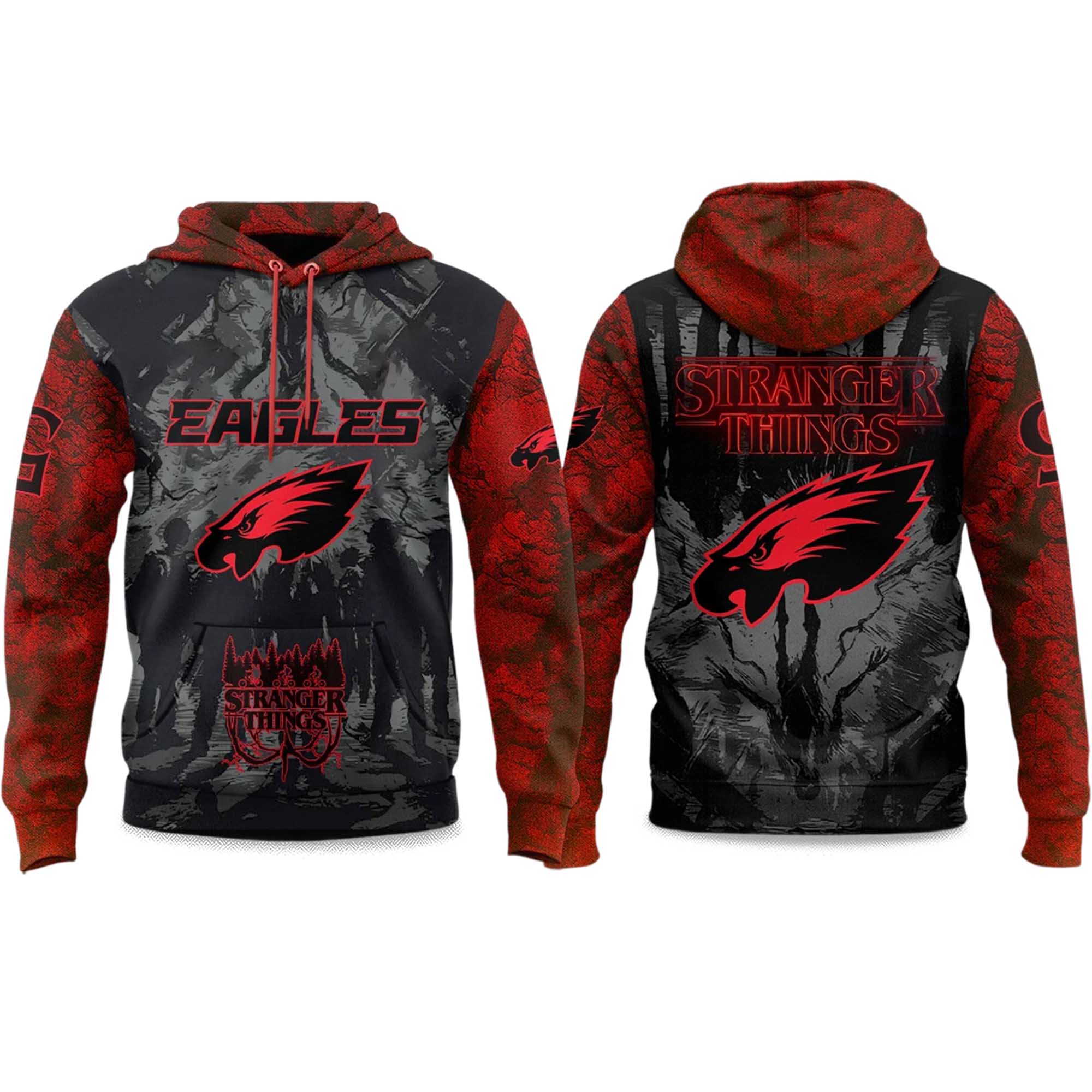 Stranger Things Eagles Season 5 Hoodie Stranger Things Eagles Season 5 Hoodie