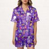 Taco Bell Short Satin Pajamas Set 10 Taco Bell Short Satin Pajamas Set (1)