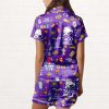 Taco Bell Short Satin Pajamas Set 3 Taco Bell Short Satin Pajamas Set (2)