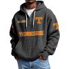 Tennessee EST 1891 Quarter Zip Waffle Hoodie 1