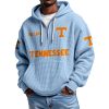 Tennessee EST 1891 Quarter Zip Waffle Hoodie 6 Tennessee EST 1891 Quarter Zip Waffle Hoodie 2
