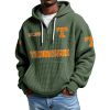 Tennessee EST 1891 Quarter Zip Waffle Hoodie 7 Tennessee EST 1891 Quarter Zip Waffle Hoodie 3