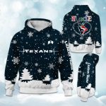Texans x Nurse Christmas Football Hoodie