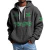 The Herd EST 1895 Quarter Zip Waffle Hoodie 1
