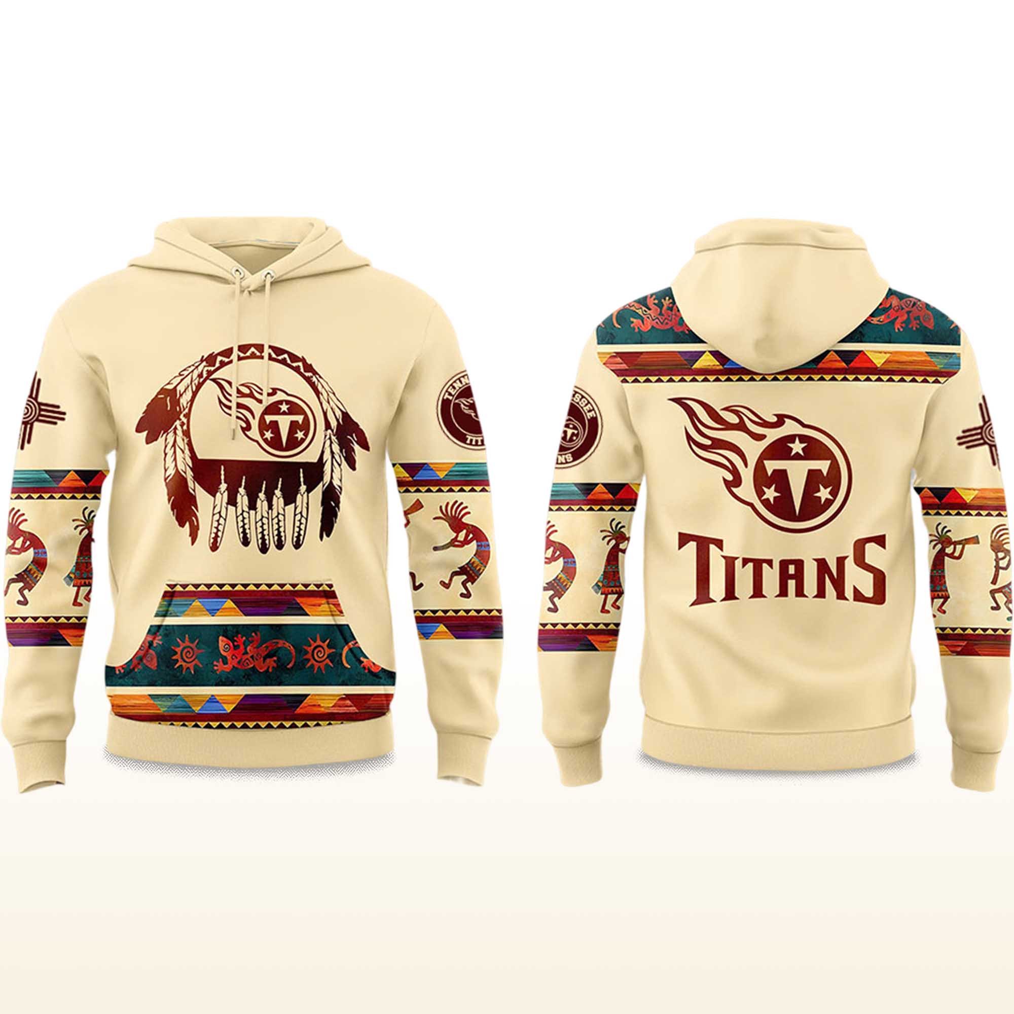 Titans Native American Heritage Month Hoodie 2 Titans Native American Heritage Month Hoodie 2