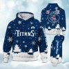Titans x Nurse Christmas Football Hoodie 1