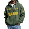 Toledo EST 1917 Quarter Zip Waffle Hoodie 8 Toledo EST 1917 Quarter Zip Waffle Hoodie 4