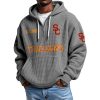 Trojans EST 1886 Quarter Zip Waffle Hoodie 8 Trojans EST 1886 Quarter Zip Waffle Hoodie 4