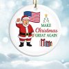 Trump Make Christmas Great Agian Ornament (1)
