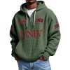 UNLV EST 1968 Quarter Zip Waffle Hoodie 8 UNLV EST 1968 Quarter Zip Waffle Hoodie 4