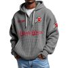 Utah Utes EST 1892 Quarter Zip Waffle Hoodie 8 Utah Utes EST 1892 Quarter Zip Waffle Hoodie 4