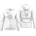 Vikings 2025 Winter White Out Hoodie