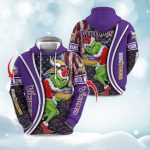 Vikings The Grnch Christmas Football Hoodie