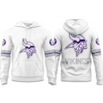 Vikings Winter White Out 2025 Hoodie