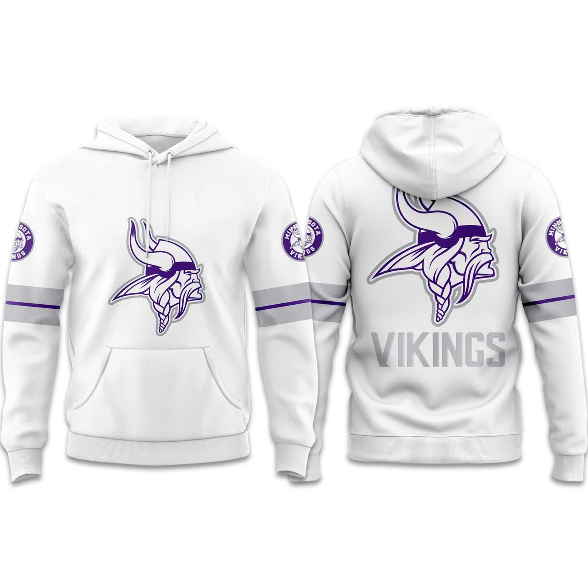 Vikings Winter White Out 2025 Hoodie Vikings Winter White Out 2025 Hoodie