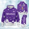 Vikings x Nurse Christmas Football Hoodie 1