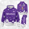 Vikings x Nurse Christmas Football Hoodie 2