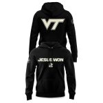 Virginia Tech Hokies Jesus Won 2025 Hoodie