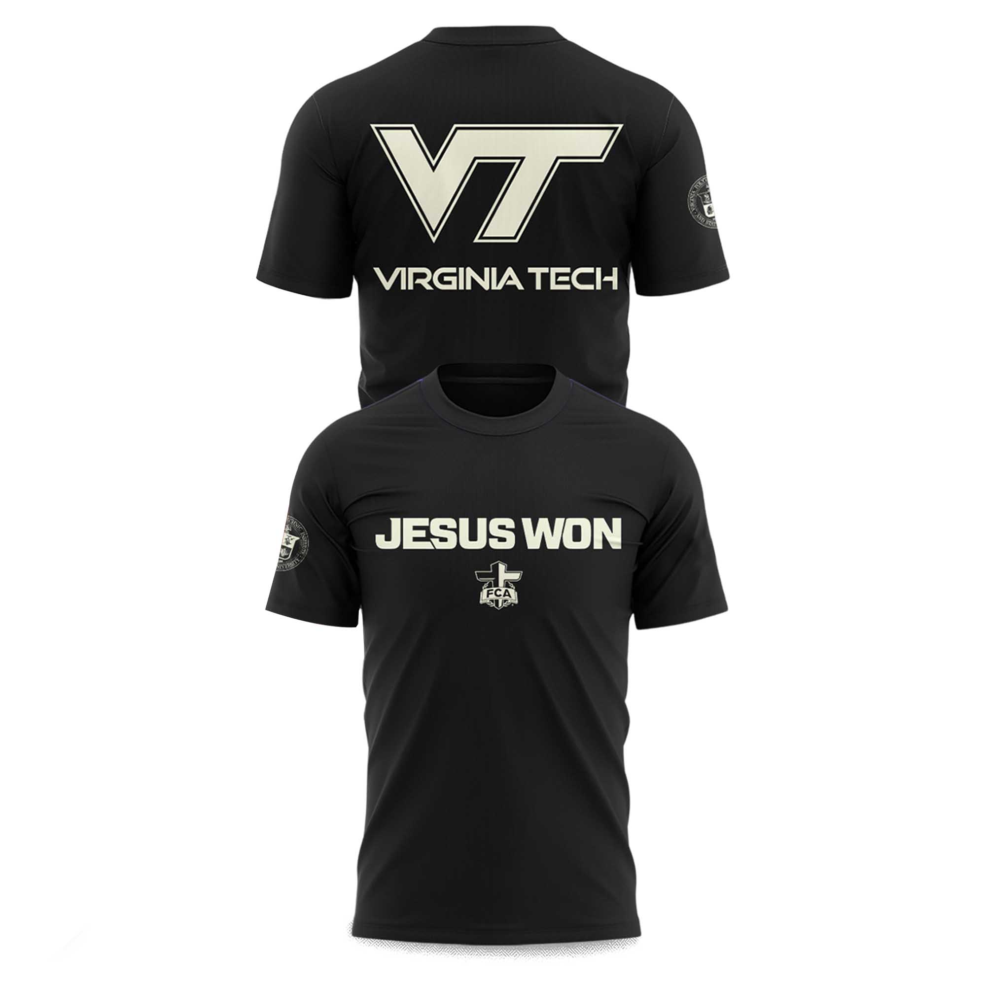 Virginia Tech Hokies Jesus Won 2025 Shirt Virginia Tech Hokies Jesus Won 2025 Shirt