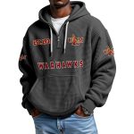 Warhawks EST 1931 Quarter Zip Waffle Hoodie