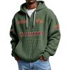 Warhawks EST 1931 Quarter Zip Waffle Hoodie 8 Warhawks EST 1931 Quarter Zip Waffle Hoodie 4