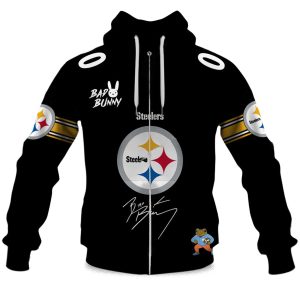 Personalized Steelers Bad Bunny Bowl LX 2025 2026 Hoodie