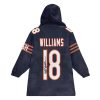 Williams 18 Bears Football Unisex Blanket Hoodie 5 Williams 18 Bears Football Unisex Blanket Hoodie (3)