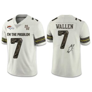 Broncos Morgan Wallen I'm The Problem Tour 2026 Football Jersey 1
