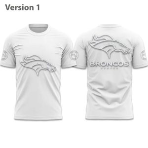 Denver Broncos White Out 2025 Shirt (1)
