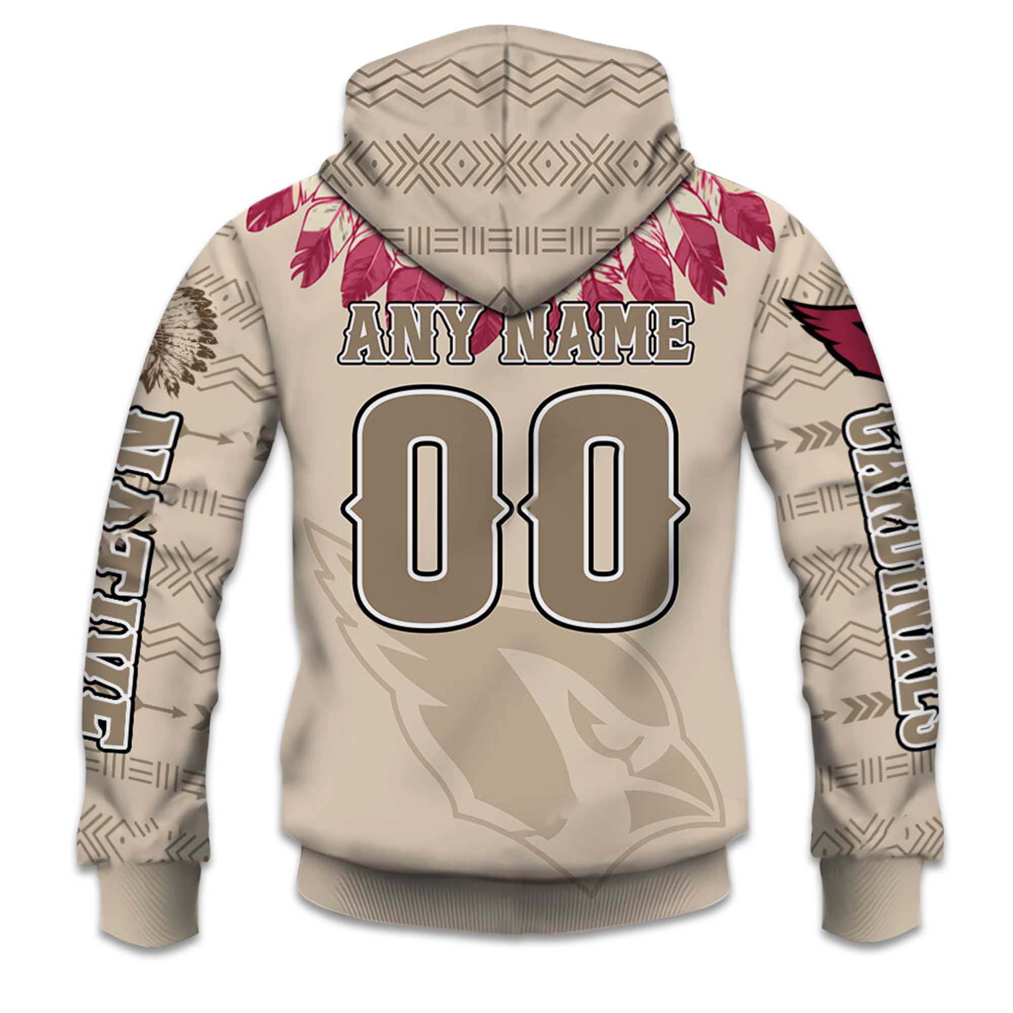2025 Personalized Cardinals Football Native American Heritage Hoodie 3 2025 Personalized Cardinals Football Native American Heritage Hoodie (3)