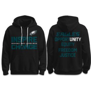 Eagles Inspire Change Hoodie 2025 1