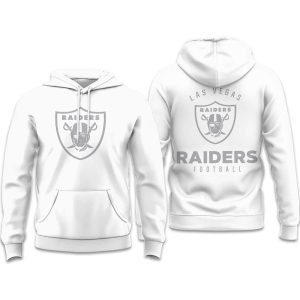 Raiders White Out 2026 Hoodie 1
