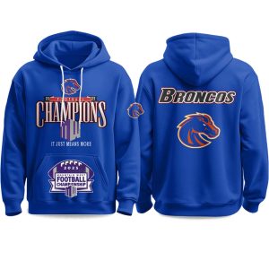 Broncos Mountain West Football Champions 2025 Hoodie (1)