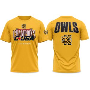Kennesaw State Football CUSA Champions 2025 Shirt (1)