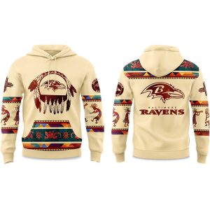 Ravens Native American Heritage Month Hoodie 1