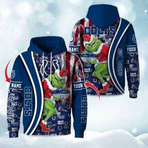 Colts The Grnch Christmas Football Hoodie 1