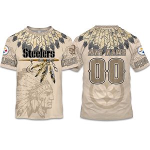 2025 Personalized Steelers Football Native American Heritage Shirt 1